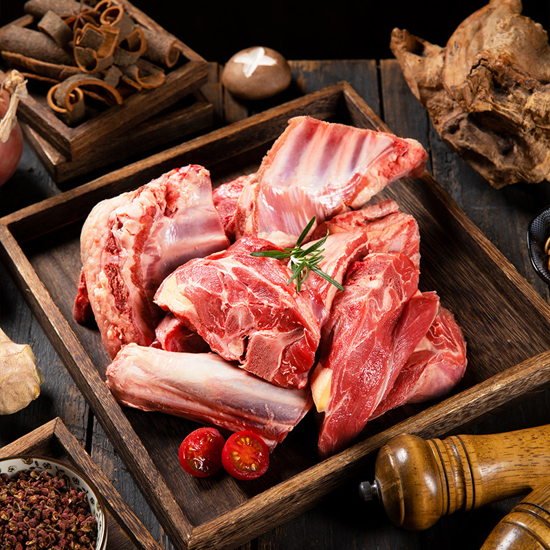 青草家 新疆手把羊肉带骨羊肉 煲汤红烧食材