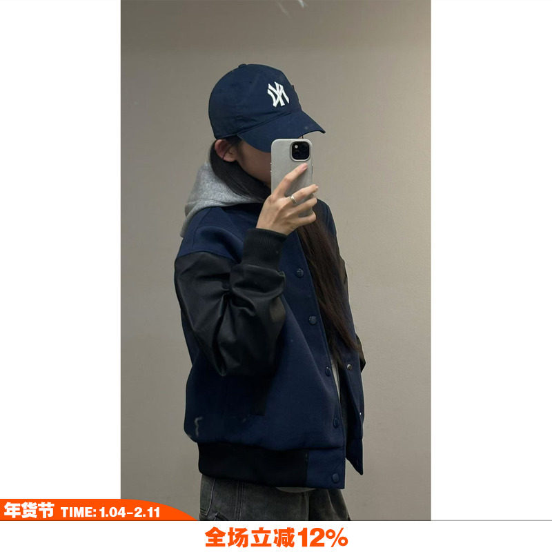 NOVACAM 美式复古cleanfit街头休闲高街短款vibe棒球夹克外套男,男装,夹克,淘宝优惠券,粉丝福利购,淘宝优惠卷