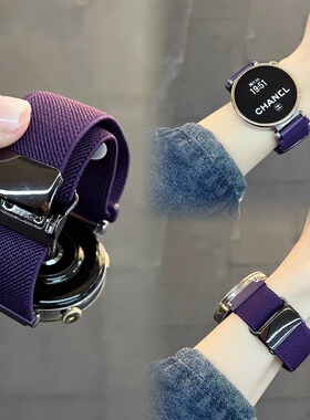 编织尼龙适用华为gt6表带新款磁吸扣GT5pro高级女watch5手表腕带