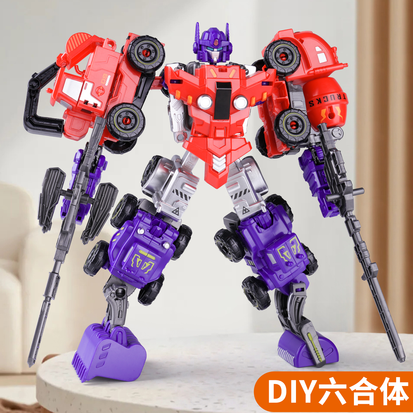 2025爆款儿童变形玩具机器人