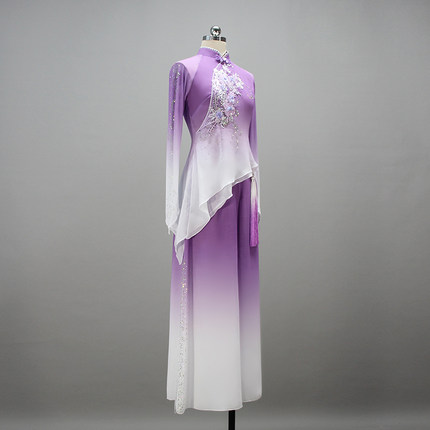 新款胶州秧歌舞蹈演出服装女那时月正圆剧目服古风舞蹈服艺考定制
