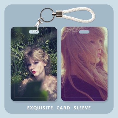 taylorswift1989周边滑盖卡套公交卡身份证件保护套门禁卡收纳壳