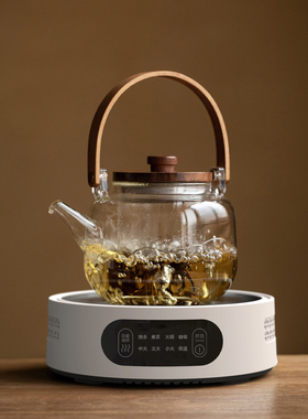 乐米思新款1500瓦多功能电陶炉烧水茶炉小型煮茶器智能家用茶炉