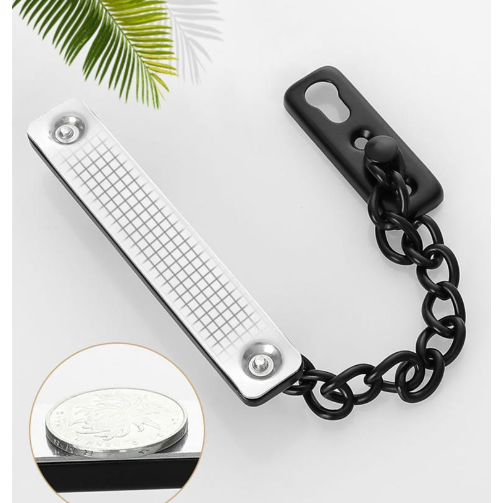 免打孔不锈钢搭扣锁扣老式木门明装插销90度直角推拉门扣门栓门锁