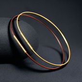 极细1mm钢丝手绳可串珠可穿3D转运珠手绳手链防水保色刻字不掉色