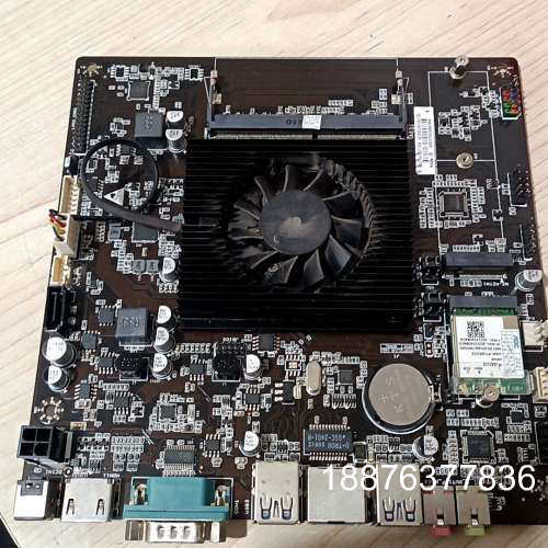 原装正品小主板型J4125T_Rm迷你工控主板包好正常拆机使用没有内