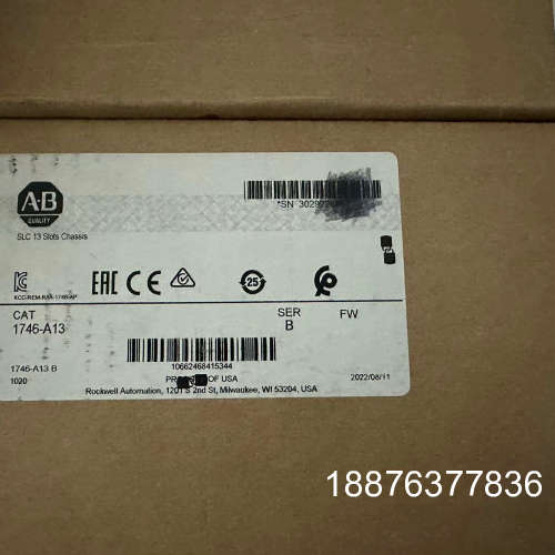 AB罗克韦尔模块 1746-A13全新原装正品现货，实采联系议价