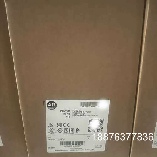 全新AB变频器25B-B032N104。输入电压170-26议价