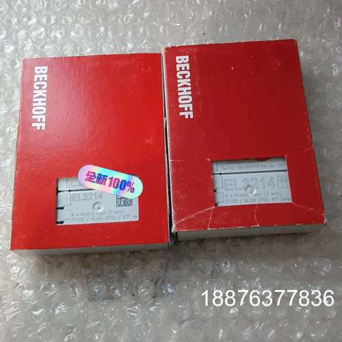 全新倍福模块 EL3214 实物拍摄，一个未开封，售出不退不议价