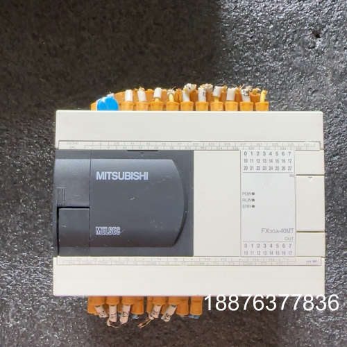 三菱PLC FX3GA-40MT-CM一台，拆机,正品，实物议价
