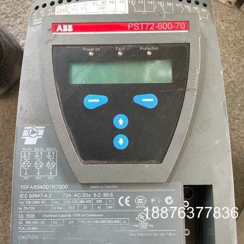 原装正品软启动PST72-600-70  成色看图片，实物图拍价格详谈