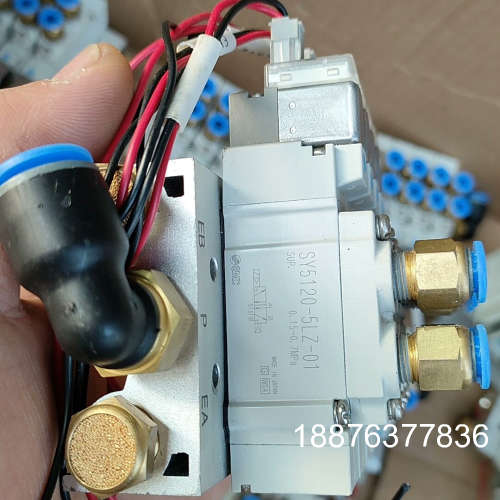 SMC 电磁阀 SY5120-5LZ-01 拆机配件闲置 1议价