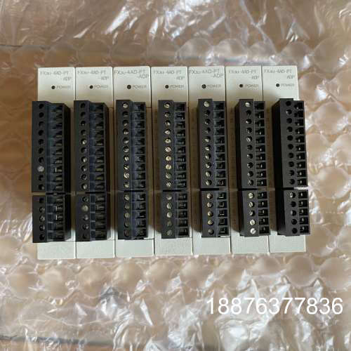 三菱模块，型号FX3U-4AD-PT-ADP，全新未装过机，