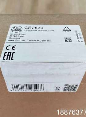 IFM易福门CAN总线可编程控制器CR2530，全新原装…（