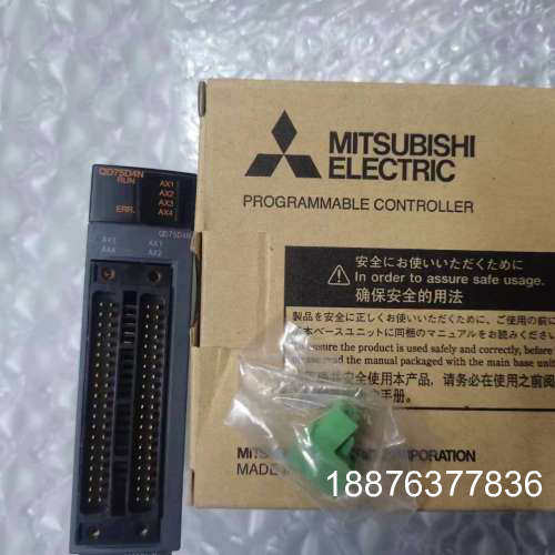 三菱Q系列PLC定位模块 QD75D4N 有1个，包装盒非原议价