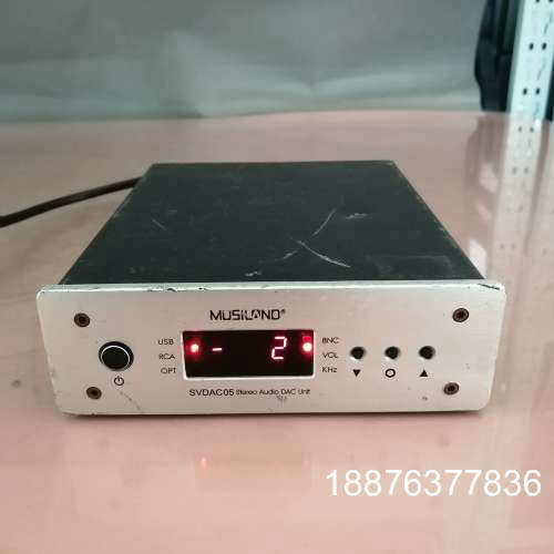 原装正品乐之邦 Musiland SVDAC05 解码器，通电开机，价格详谈
