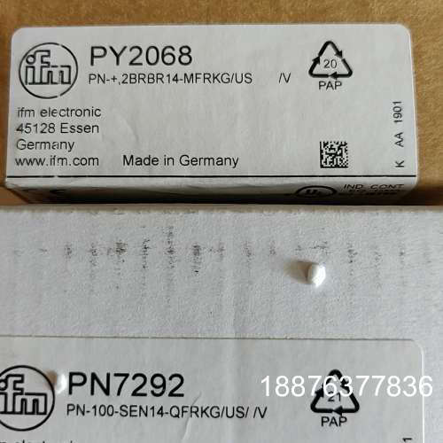 易福门 IFM PN7292  PY2068议价