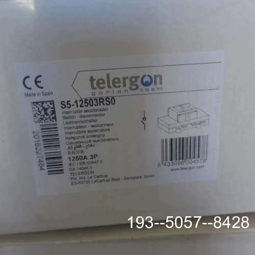 议价TELERGON S5-1250A  负荷隔离开关 西班牙进详谈