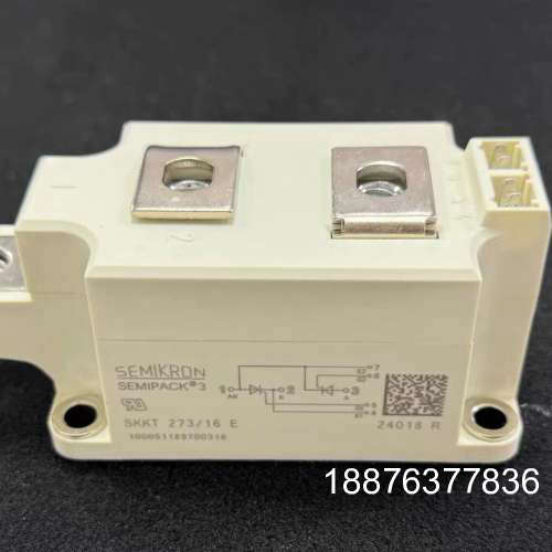 SEMIPACK+3可控硅模块，型号SKKT+273/16+