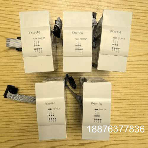 FX3U-1PG 成色9成新23年三菱原装正品装机装柜子充新