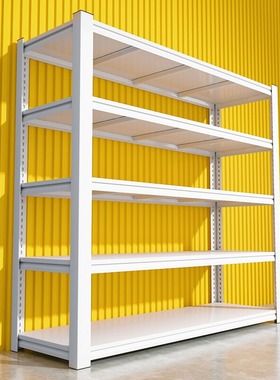 家用货架置物架多层落地仓库阳台储藏室杂物间商用超市钢制收纳架