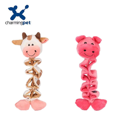 绮敏CharmingPet型系列狗狗玩具泰迪金毛耐咬磨牙宠物发声玩具