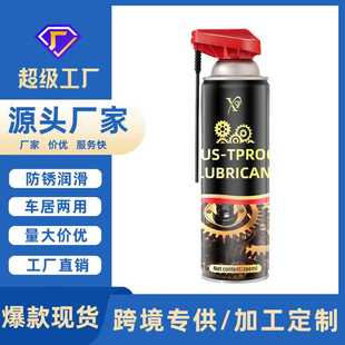TK独立站除锈润滑剂 防锈润滑油 齿轮门轴合页异响保养润滑剂
