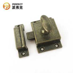 锌合金家具仿古简易装饰门锁五金配件衣柜橱柜装饰锁柜子实木