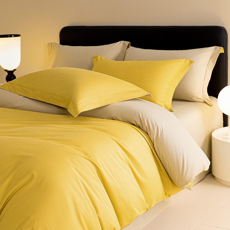 200支长绒棉全棉四件套纯