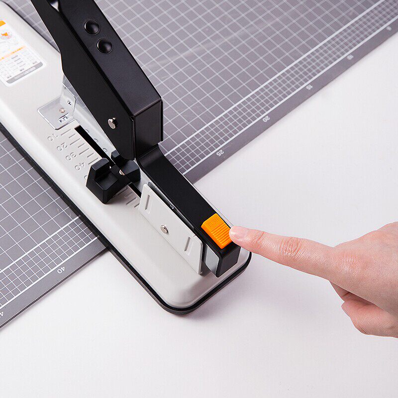 DELI 100페이지 단순 강력 대형 스테이플러|스테이플러 대형 두꺼운 강력 스테이플러 0290