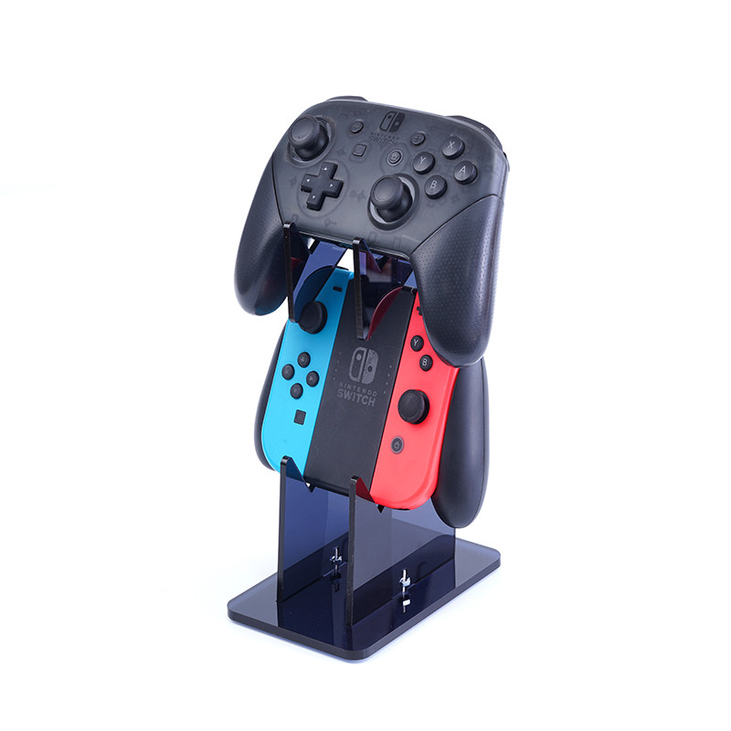 아크릴 범용 게임 콘솔 더블 레이어 핸들 브래킷 보관 XBOX 브래킷 스위치 핸들 보관 먼지 커버