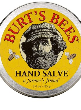 导游美国购Burts bees小蜜蜂植物草本抗敏修护干裂滋润护手霜85G