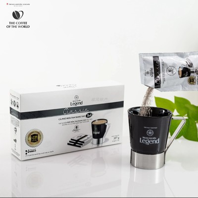 越南中原Legend传奇甄典版G7三合一速溶女士白咖啡提神饮品盒装