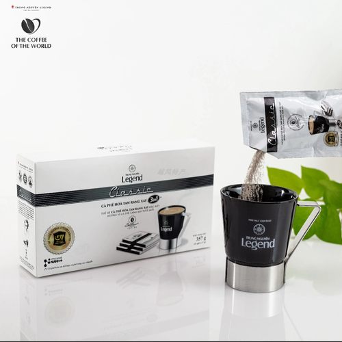 越南中原Legend传奇甄典版G7三合一速溶女士白咖啡提神饮品盒装