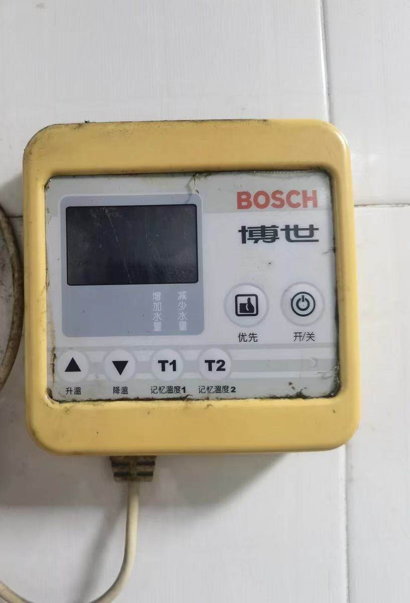 博世燃气热水器操控面板显示板调温器控制开关温度调节遥控器配件