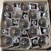 灯泡玻璃节能照明灯泡 螺口球泡型钨丝白炽灯老式 220V 240V老式