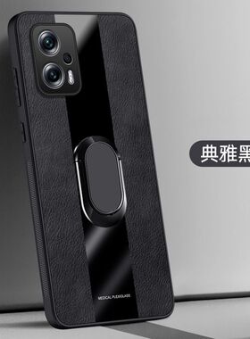 适用 红米NOTE12TPRO手机壳全包边小米23054RA19C外壳6.60英寸保护套防摔REDMI商务风膜软边个性硅胶创意情侣