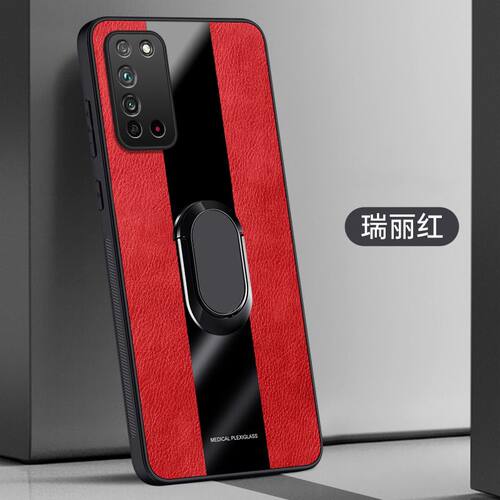 适用华为TEL一AN00a手机壳6.63英寸华为TEL-AN00a外壳全包边荣耀X10保护套防摔honor商务风telan00a潮女TEL-A
