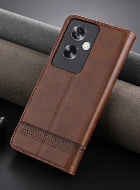 OPPOA2手机壳翻盖OPPOPJB110保护套6.72英寸OPPO A2 5G外壳皮夹opp钱包款0pp0磁扣ppor全包opoo硅胶OPPP插卡p