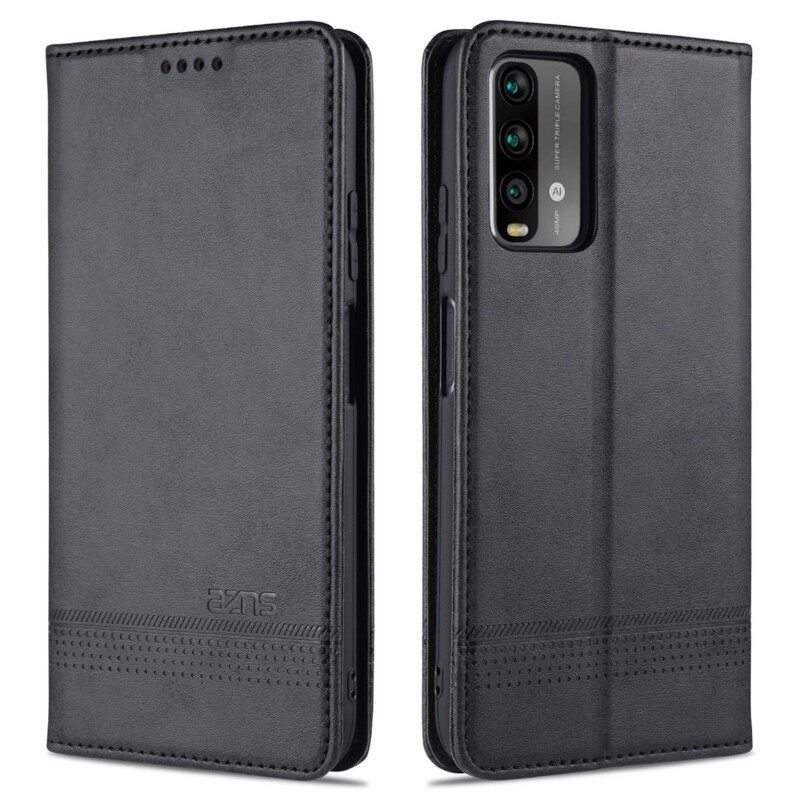 适用小米M2010J19CG手机壳翻盖POCO M3保护套皮夹M2010J19CT外壳6.53英寸POCOM3p0c0潮女MZB087AINpoc0磁扣M2