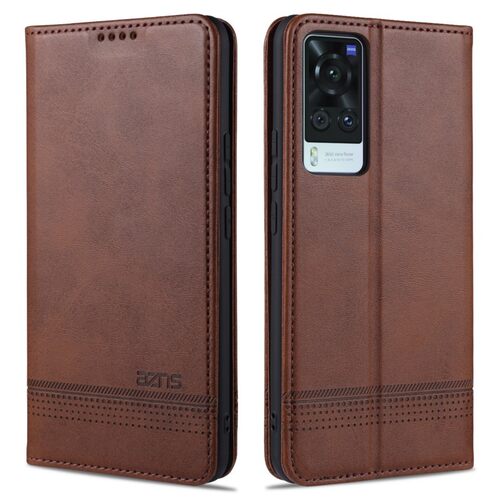 适用vivoX60曲屏版手机壳翻盖vivoV2059A外壳6.56英寸vivoV2059T保护套皮夹vivi叉男士viuo×防摔wiwoX六十硅