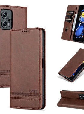 适用POCOX4GT手机壳翻盖POCO X4GT外壳皮夹小米22041216G保护套6.60英寸poco软壳poc0钢化膜pocophone钱包款p