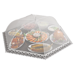 派耀盖菜罩家用神器可折叠防苍蝇网罩盖菜餐桌罩剩饭菜罩子食物罩