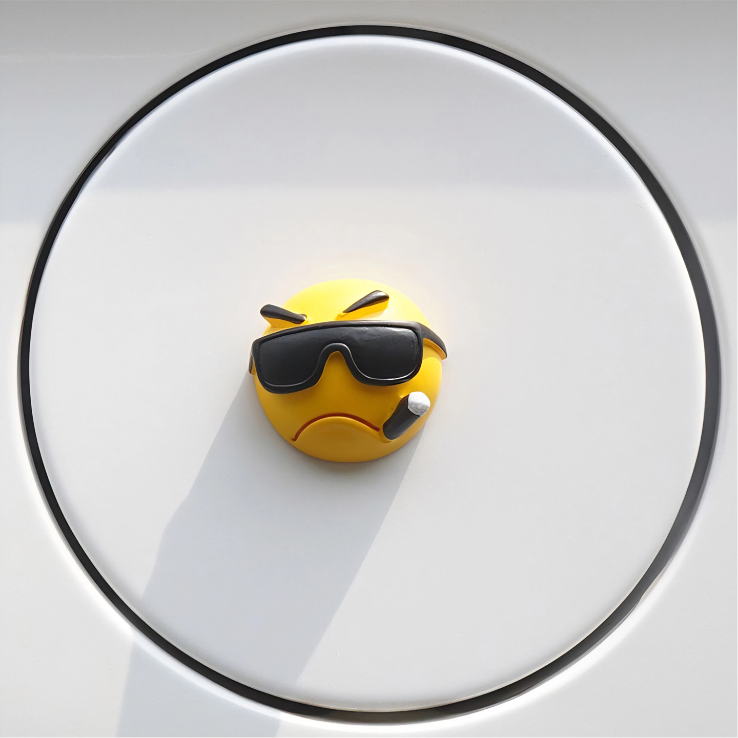 QQ微信Emoji表情包3D立体车贴
