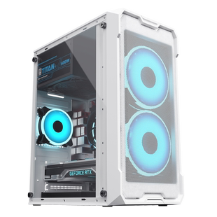 问界迷你matx组装台式机电脑全侧透明atx小型主机箱diy外壳itx3.0