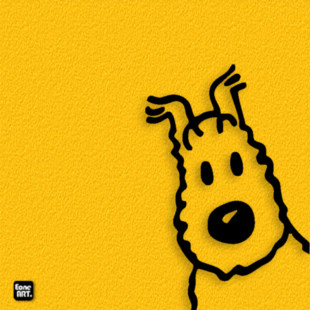 EONE镂空车贴萌宠可爱狗狗探头车身玻璃电动车电脑拉杆箱防水贴纸