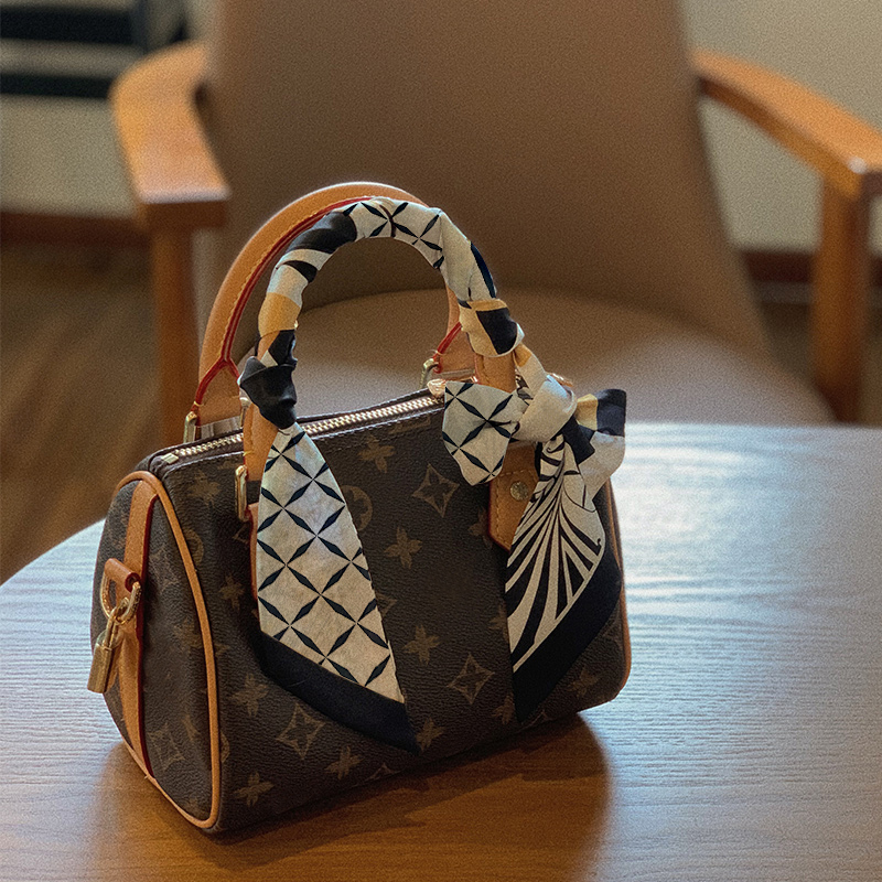 lv5&vv20老花丝巾nano手柄保护邮差包飘带绑包speedy30配件束发带