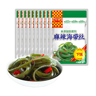 川南麻辣海带丝53g四川特产榨菜咸菜香辣开味佐餐下饭菜即食小袋