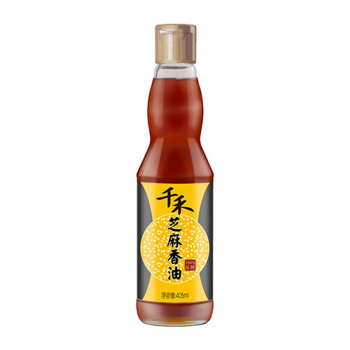千禾芝麻香油405ml火锅油碟