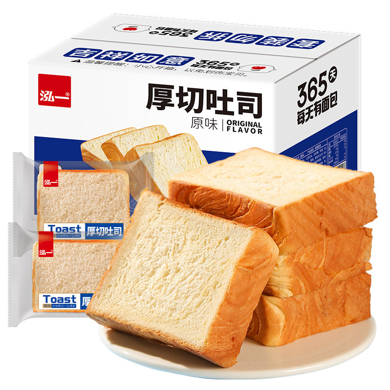 泓一厚切吐司坚果全麦面包图片